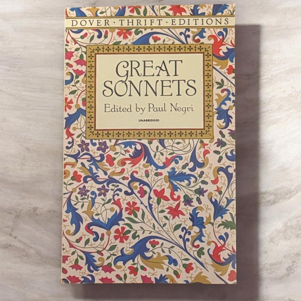 “Great Sonnets” Unabridged by Paul Negri